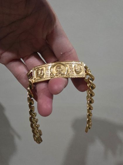 กำไลข้อมือ เลจ หลวงพ่อรวย วัดตะโก อยุธยา สวยสีทอง หนักๆ เก่าเก็บ หายากขายตามสภาพ น่าสะสม พร้อมส่งครับ