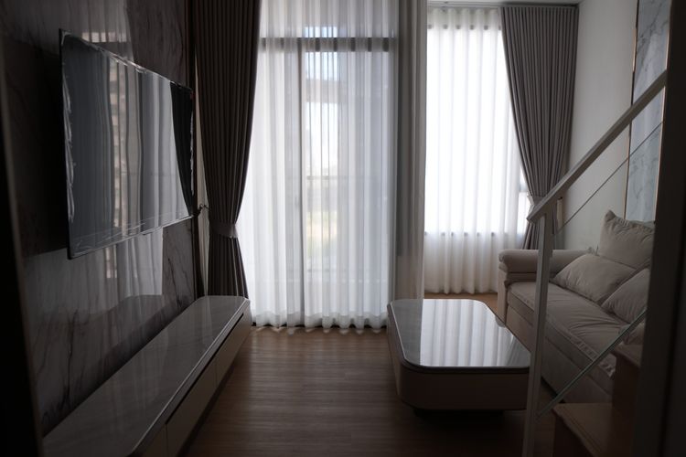 คอนโด Duplex ใหม่ เฟอร์บิ้ว หรูหรา พร้อมอยู่ Landmark MRTA พระราม 9