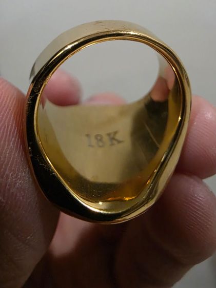 แหวน หัวสีเขียวคล้ายหยก สวยหายาก รุ่นเก่าเดิมๆ ของเก่าเก็บ ขายตามสภาพ เบอร์ 9 สวย น่าสะสม พร้อมส่งครับ รูปที่ 6