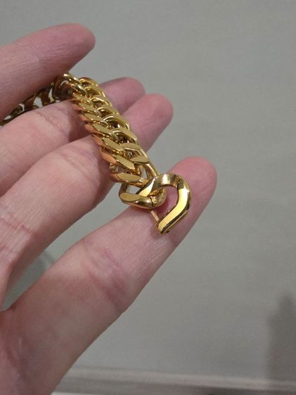 สร้อยข้อมือ อิตาลี่ สวยเก่าเก็บ หนักๆ เส้นใหญ่ หนา หายาก ขายตามสภาพ พร้อมส่งครับพี่ๆ รูปที่ 3