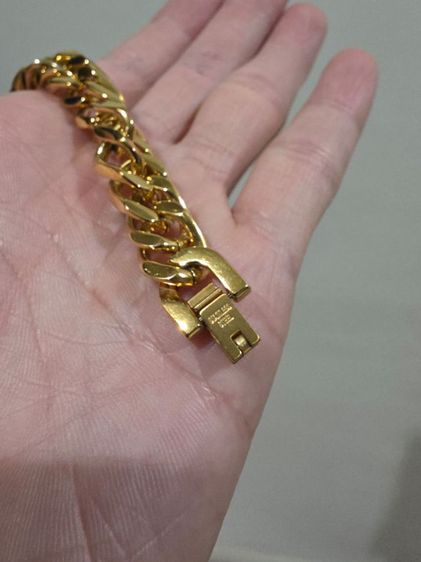 สร้อยข้อมือ อิตาลี่ สวยเก่าเก็บ หนักๆ เส้นใหญ่ หนา หายาก ขายตามสภาพ พร้อมส่งครับพี่ๆ รูปที่ 5