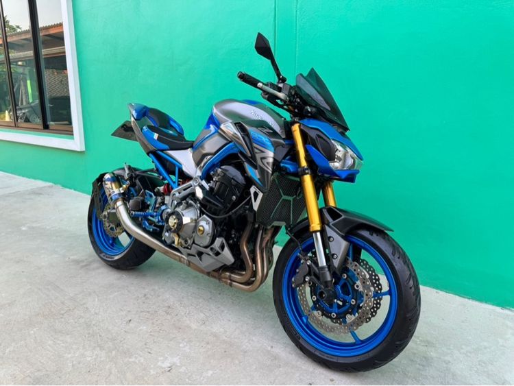 Kawasaki Z900 SE ปี2017 สีน้ำเงินเทา รูปที่ 2