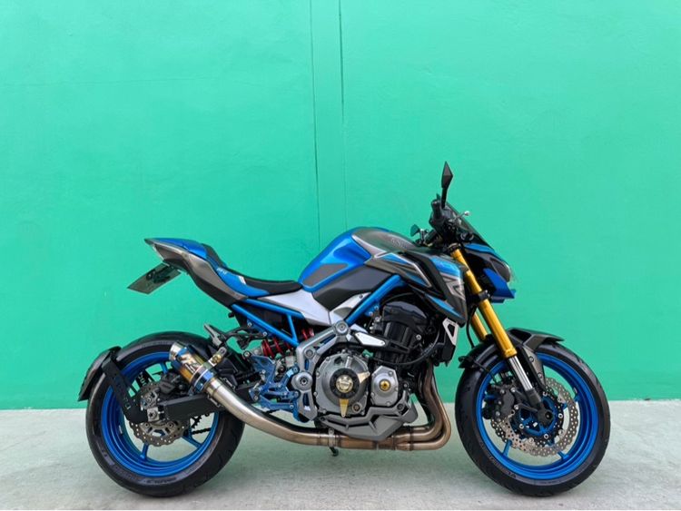 Kawasaki Z900 SE ปี2017 สีน้ำเงินเทา
