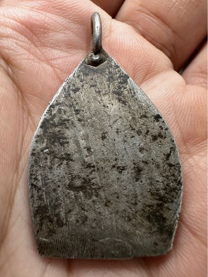 เหรียญหล่อเจ้าสัว หลวงปู่บุญ ฯ เนื้อเงิน รูปที่ 2