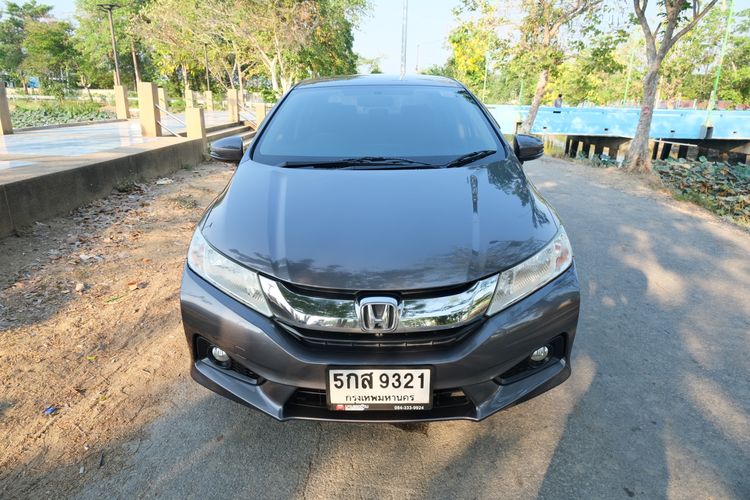 Honda City 2017 1.5 Sv i-VTEC Sedan เบนซิน ไม่ติดแก๊ส เกียร์อัตโนมัติ เทา รูปที่ 2