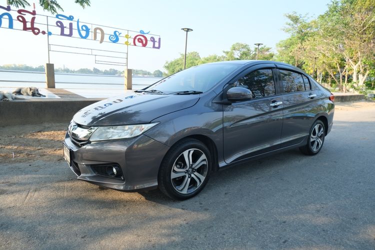 Honda City 2017 1.5 Sv i-VTEC Sedan เบนซิน ไม่ติดแก๊ส เกียร์อัตโนมัติ เทา รูปที่ 3