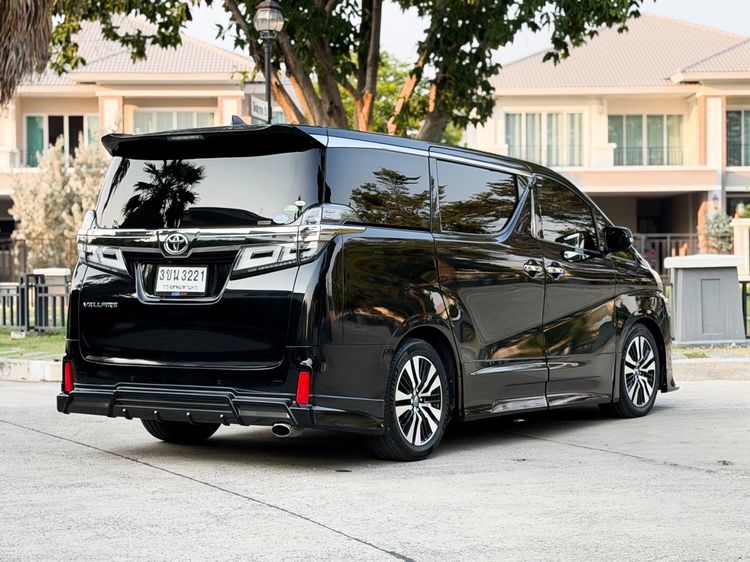 Toyota Vellfire 2018 2.4 Z G Edition Utility-car เบนซิน ไม่ติดแก๊ส เกียร์อัตโนมัติ ดำ รูปที่ 4