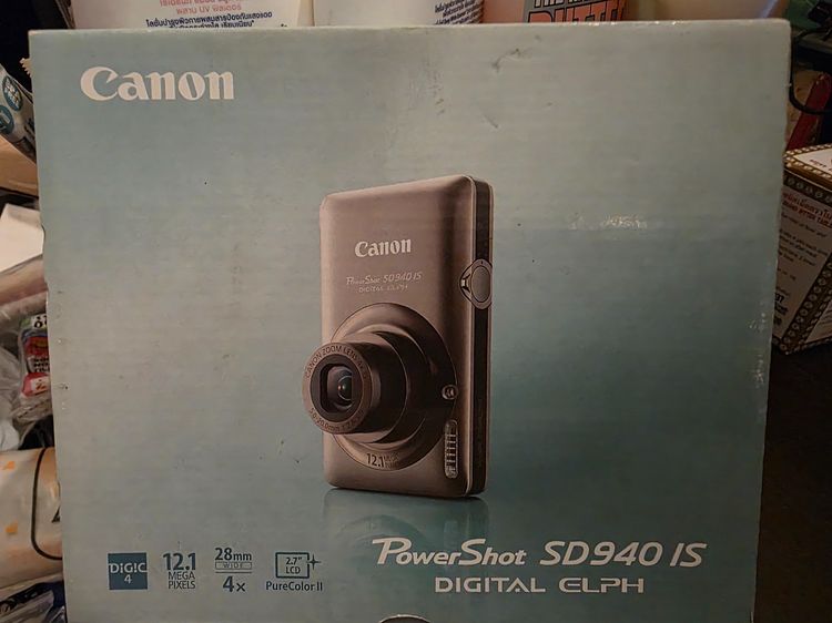 กล้องคอมแพค ไม่กันน้ำ กล้องดิจิตอล มือสอง Canon PowerShot SD940 IS