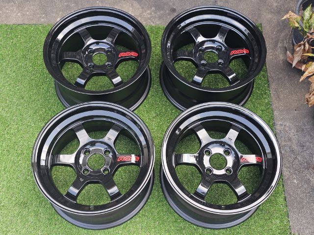 TE37V
ขอบ 15 กว้าง 8 ET25
4รู100 pcd. รูปที่ 4