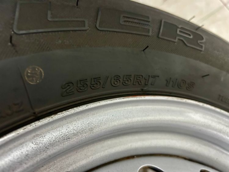 ล้ออะไหล่ISUZU ขอบ17 พร้อมยาง 255 65 17 ใหม่เลย รูปที่ 3