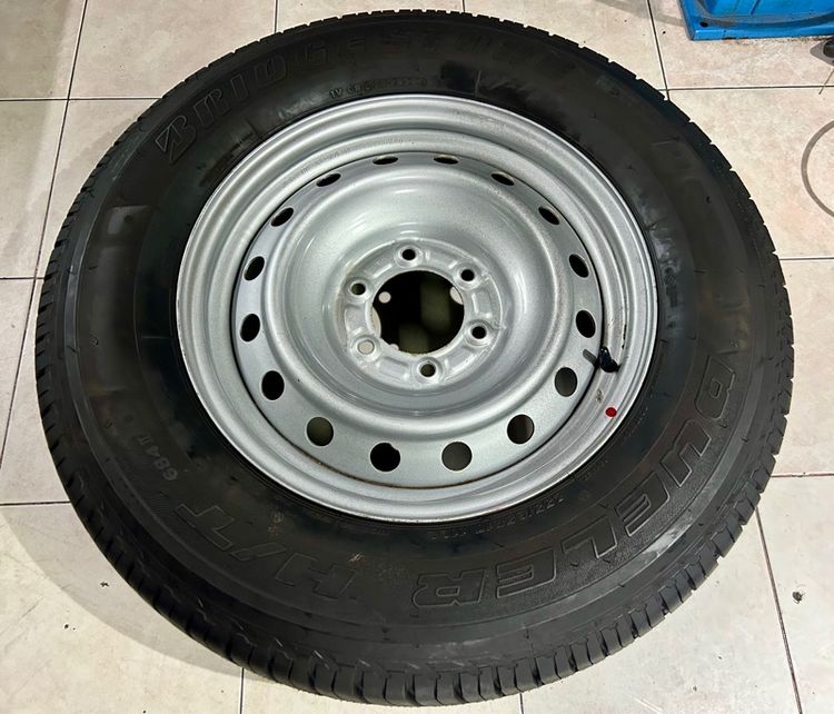 ล้ออะไหล่ISUZU ขอบ17 พร้อมยาง 255 65 17 ใหม่เลย รูปที่ 2