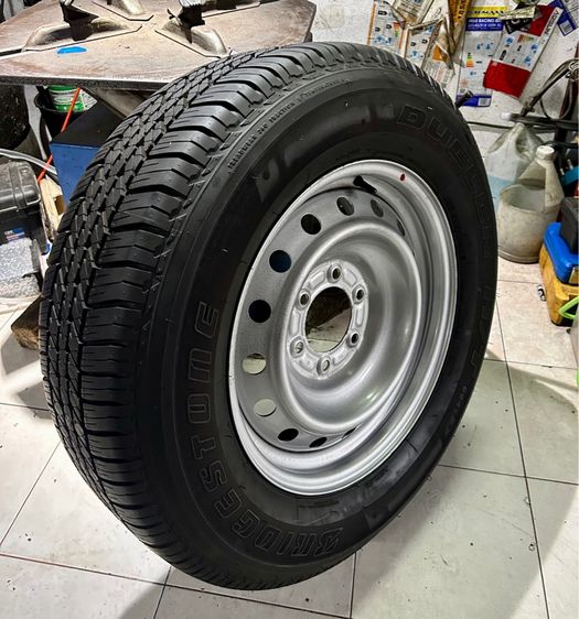ล้ออะไหล่ISUZU ขอบ17 พร้อมยาง 255 65 17 ใหม่เลย รูปที่ 5