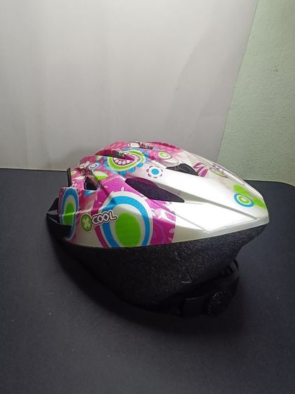 หมวกกันน็อกจักรยานเด็ก KIDZAMO X-Cool ลายดอกไม้ ชมพูสดใส ไซส์ M (54-58cm) รูปที่ 9