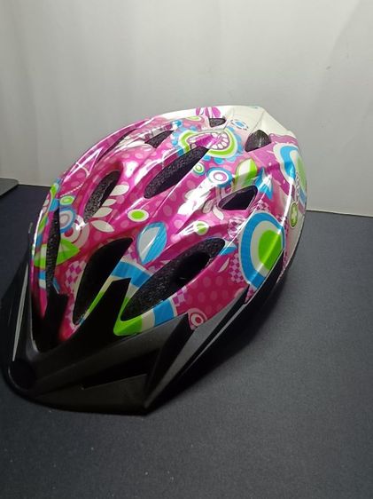 หมวกกันน็อกจักรยานเด็ก KIDZAMO X-Cool ลายดอกไม้ ชมพูสดใส ไซส์ M (54-58cm) รูปที่ 5