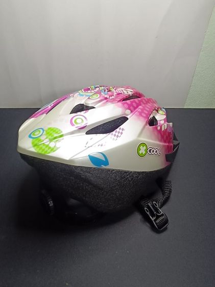 หมวกกันน็อกจักรยานเด็ก KIDZAMO X-Cool ลายดอกไม้ ชมพูสดใส ไซส์ M (54-58cm) รูปที่ 10