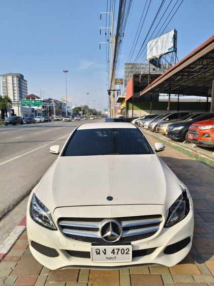 รถ Mercedes-Benz C-Class C350e สี ขาว