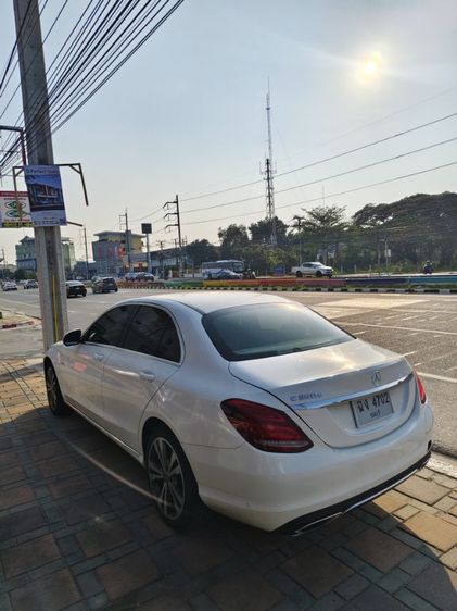 Mercedes-Benz C-Class 2017 C350e Sedan ปลั๊กอินไฮบริด (PHEV) ไม่ติดแก๊ส เกียร์อัตโนมัติ ขาว รูปที่ 2
