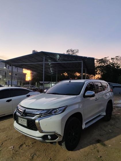 Mitsubishi Pajero Sport 2017 2.4 GT Premium Elite Edition 4WD Van ดีเซล ไม่ติดแก๊ส เกียร์อัตโนมัติ ขาว รูปที่ 2
