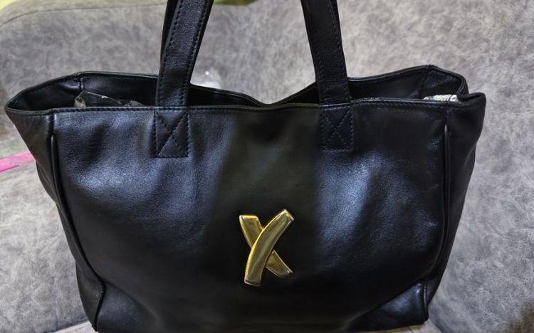 หญิง ดำ อื่นๆ กระเป๋าหนังแท้วินเทจแบรนด์ Paloma Picasso