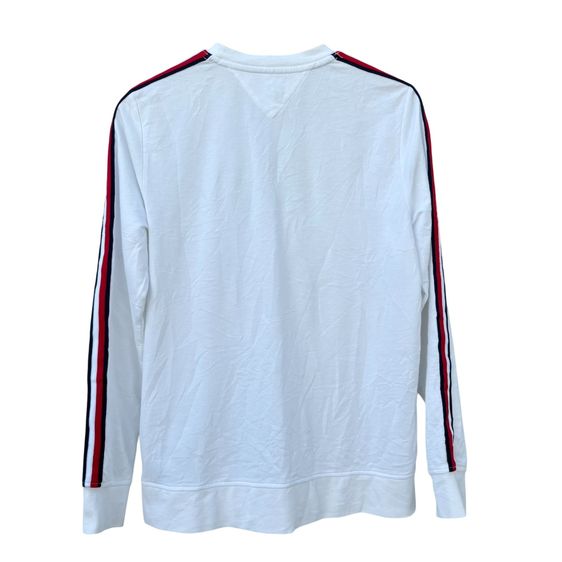 Tommy Hilfiger Tommy Jeans M NASH LS T-Shirt BRIGHT WHITE รูปที่ 2