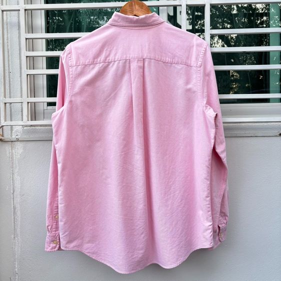 เสื้อเชิ้ต Polo Ralph Lauren Oxford Button-down Big Pony สีชมพู  รูปที่ 2
