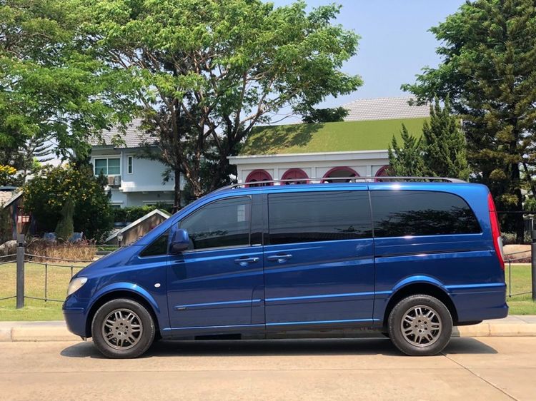 Mercedes-Benz V-Class 2005 Vito Van ดีเซล เกียร์อัตโนมัติ น้ำเงิน รูปที่ 2