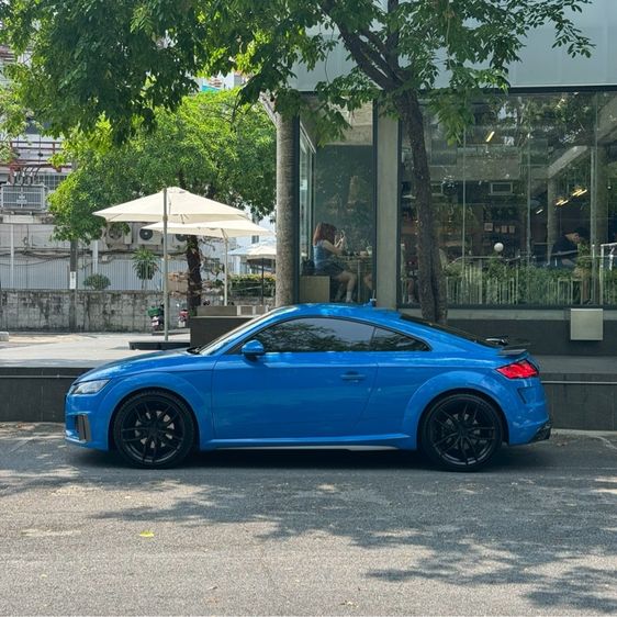 Audi Audi TT  2021 2.0 TFSI Quattro S Line 4WD Sedan เบนซิน ไม่ติดแก๊ส เกียร์อัตโนมัติ ฟ้า รูปที่ 4