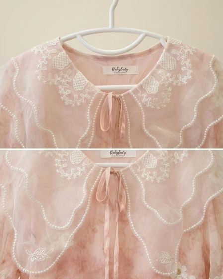 ​ส่งต่อเดรสยาวสุดหวาน size M ดีเทลแน่นทั้งตัวจากแบรนด์ Babylady มือ1 ไม่เคยใส่ค่ะ รูปที่ 3