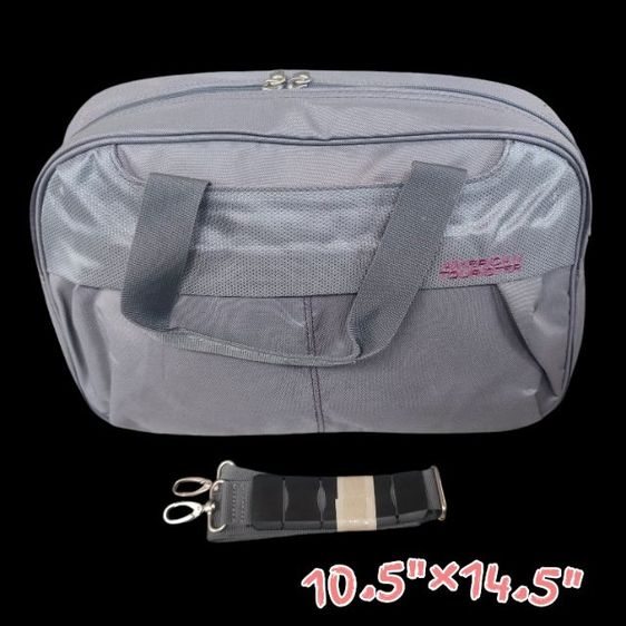 ไม่ระบุ อื่นๆ ไนล่อน American touristerกระเป๋าเดินทาง size  ฐ14.5"  ส10.5" 