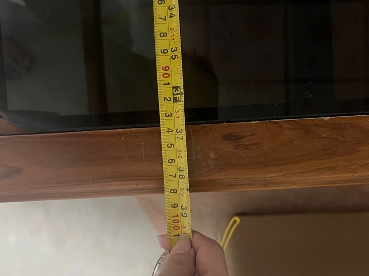 โต๊ะกลางโซฟา ไม้สัก กระจก รูปที่ 10