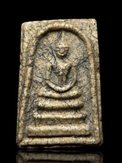 พระสมเด็จวัดระฆังพิมพ์ใหญ่มีหน้ามีตา โรยเส้นเกศา ส่งตามรูป (113)