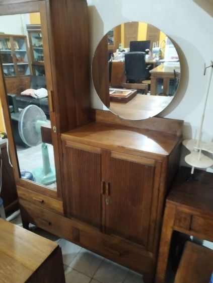 ตู้เครื่องแป้งไม้สัก รูปที่ 3