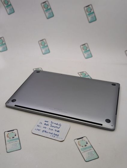 Macbook Pro 15 2018 Ram 16 Rom 512 Core i7 Keyboard Eng มีตัวเครื่องอย่างเดียว ไม่มีอุปกรณ์อื่น รอบชาร์จ 11 รอบ เพียง 9,590 บาท ครับ