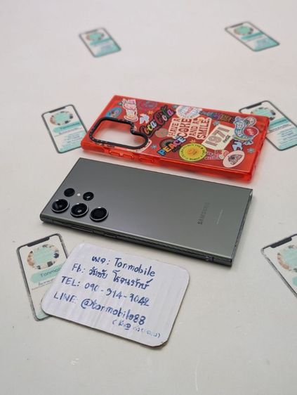 ขาย เทิร์น Samsung Galaxy S23 Ultra Green 256 Gb ศูนย์ไทย มีตัวเครื่องอย่างเดียว ไม่มีอุปกรณ์อื่น ใช้งานปกติ ถูกๆ เพียง 11,990 บาท ครับ