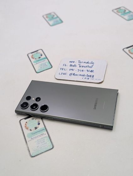 ขาย เทิร์น Samsung Galaxy S23 Ultra Green 256 Gb ศูนย์ไทย มีตัวเครื่องอย่างเดียว ไม่มีอุปกรณ์อื่น ใช้งานปกติ ถูกๆ เพียง 11,990 บาท ครับ รูปที่ 4