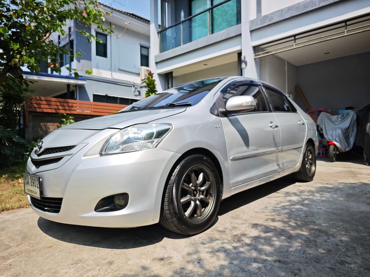 Toyota Vios 2006 1.5 E Sedan เบนซิน ไม่ติดแก๊ส เกียร์ธรรมดา เทา รูปที่ 2