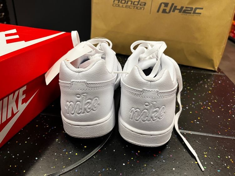 Nike Ebernon Low สีขาว รูปที่ 4