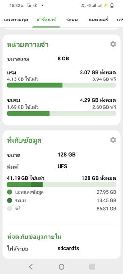 ขาย Vivo Y31 แรม 8 รอม 128 แอนดรอย 13 สภาพสวยไม่แตกไม่ร้าว รูปที่ 6