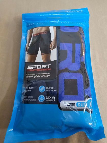 Rosso Sports Men กางเกงสำหรับใส่เล่นกีฬา ออกกำลังกาย รูปที่ 4