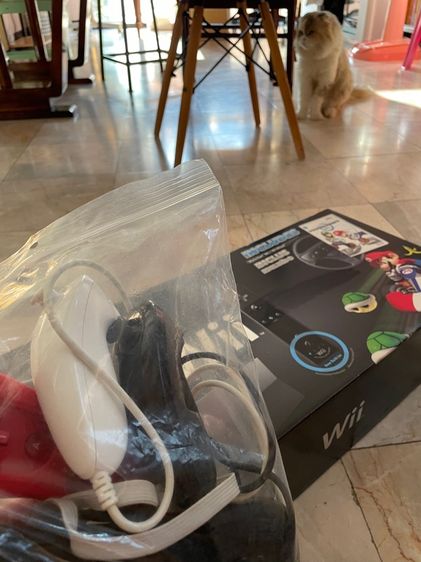 Nintendo Wii Black Mario Kart Bundle ครบชุด รูปที่ 4