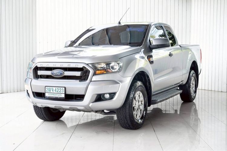 Ford Ranger 2017 2.2 Hi-Rider XLS Pickup ดีเซล ไม่ติดแก๊ส เกียร์อัตโนมัติ เทา รูปที่ 3