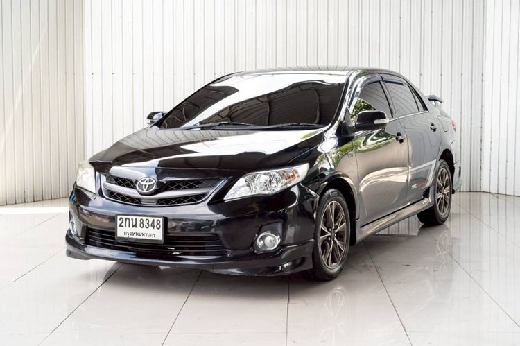 Toyota Altis 2013 1.8 TRD Sportivo Sedan เบนซิน ไม่ติดแก๊ส เกียร์อัตโนมัติ ดำ รูปที่ 3