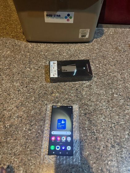 ขายถูกๆSamsungS23Ultraสีใหม่Green256กิ๊กจอไม่จุดไม่เส้นสภาพนี้หายากมากๆสูนTrueใช้งานดีถูกมากกก