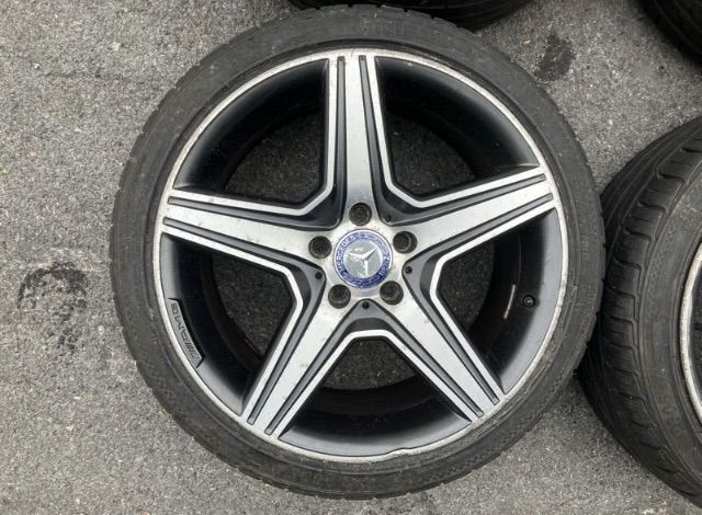 ล้อ AMG Benz แท้ S-Class W221 ลาย 5 ก้าน 18 นิ้ว 5 รู 112 ยาง 225 40 18 และ 255 35 18 ปี 2022 รูปที่ 3