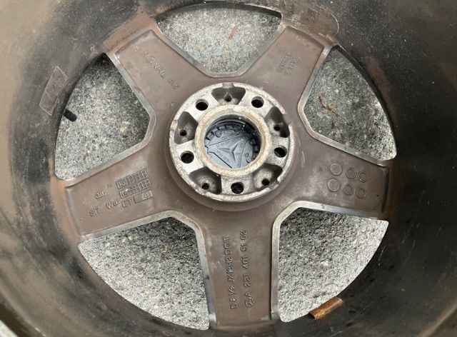 ล้อ AMG Benz แท้ S-Class W221 ลาย 5 ก้าน 18 นิ้ว 5 รู 112 ยาง 225 40 18 และ 255 35 18 ปี 2022 รูปที่ 12