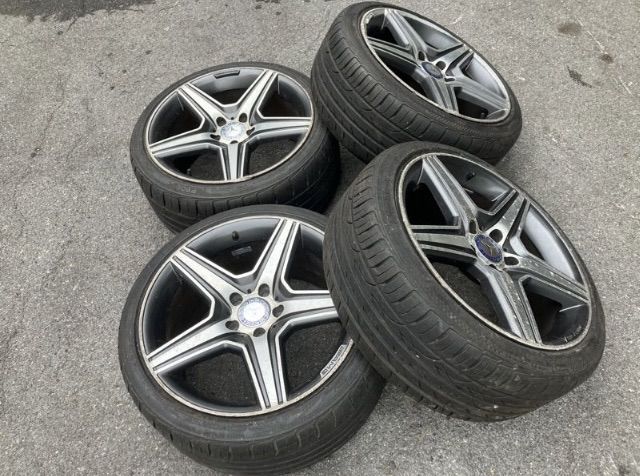 ล้อ AMG Benz แท้ S-Class W221 ลาย 5 ก้าน 18 นิ้ว 5 รู 112 ยาง 225 40 18 และ 255 35 18 ปี 2022 รูปที่ 18