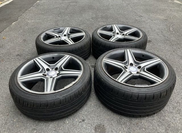 ล้อ AMG Benz แท้ S-Class W221 ลาย 5 ก้าน 18 นิ้ว 5 รู 112 ยาง 225 40 18 และ 255 35 18 ปี 2022 รูปที่ 6