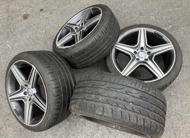 ล้อ AMG Benz แท้ S-Class W221 ลาย 5 ก้าน 18 นิ้ว 5 รู 112 ยาง 225 40 18 และ 255 35 18 ปี 2022 รูปที่ 8