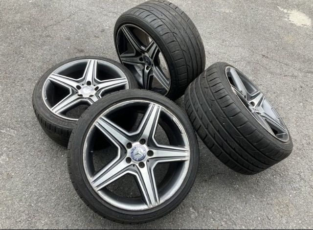 ล้อ AMG Benz แท้ S-Class W221 ลาย 5 ก้าน 18 นิ้ว 5 รู 112 ยาง 225 40 18 และ 255 35 18 ปี 2022 รูปที่ 17