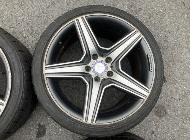 ล้อ AMG Benz แท้ S-Class W221 ลาย 5 ก้าน 18 นิ้ว 5 รู 112 ยาง 225 40 18 และ 255 35 18 ปี 2022 รูปที่ 4